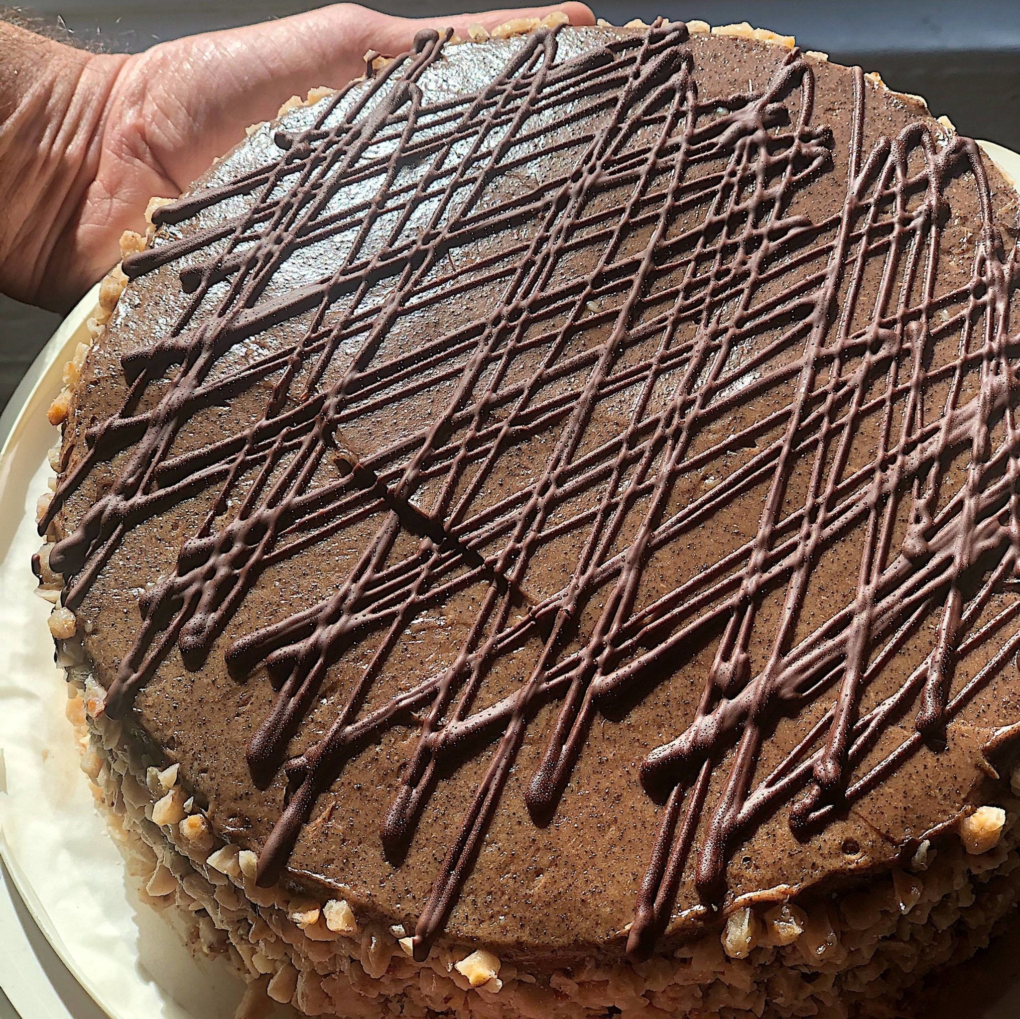 Don's Chocolate Holiday Cake - Clayton Coffee & Tea